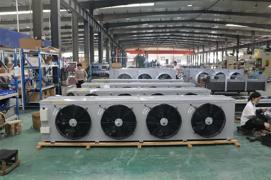 Hot Fluoride Frost Air Cooler Evaporator Refrigeration Equipment Cold Storrage Air Coole 