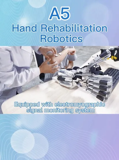 Exoskeleton Hand Exercise Equipment Robotic Glove Physiotherapy Equipment 