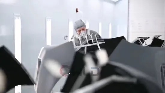 Wld8200 Car Painting Chamber / Auto Body Spraying Equipment for Sale Norway 