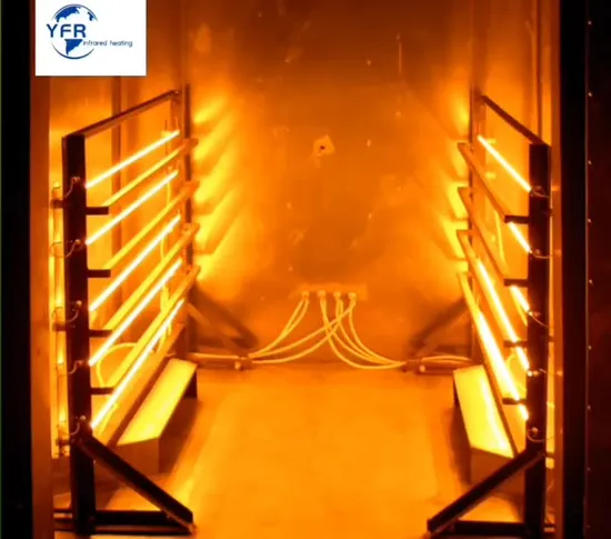 Infrared Heater Electric Heater Shortwave Infrared Paint Curing Lamp 