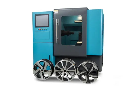 2024 Alloy Wheel CNC Lathe Rim Straightener Garage Equipment 