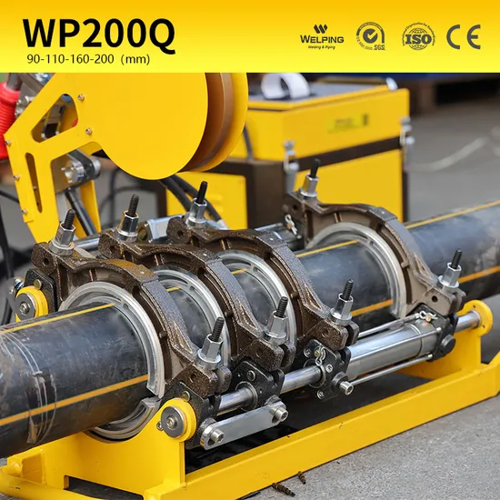 Polyethylene Pipe Butt Welder Automatic Fusing Machine for Oil Gas Pipeline SGS/CE/ISO China Manufacturer 