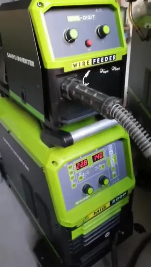 Sanyu Digital Inverter Pulse Gas MIG Welder MIG Arc Welding Machine 