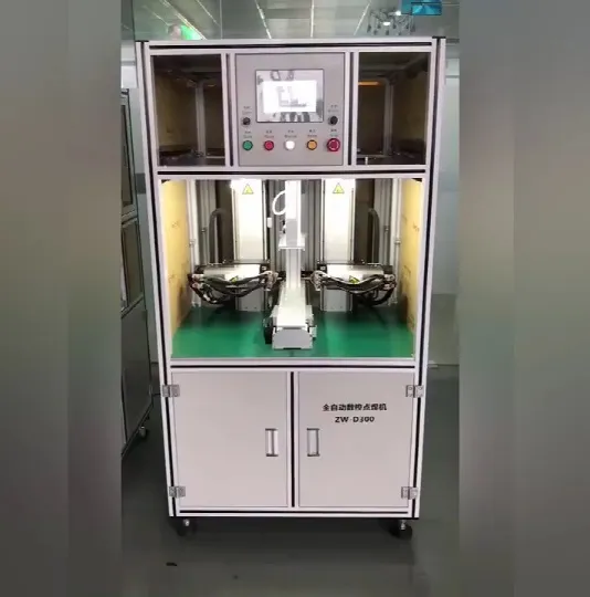 Automatic Cylindrical Battery Pack Double Sides CNC Spot Welding Machine Welder 